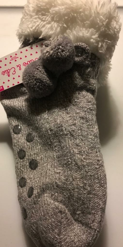 Girls Non Skid Slipper Socks